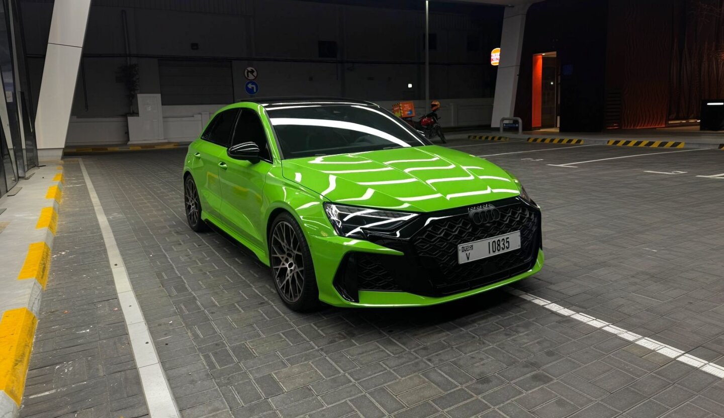 Audi RS3 2025 (Vert Kyalami)
