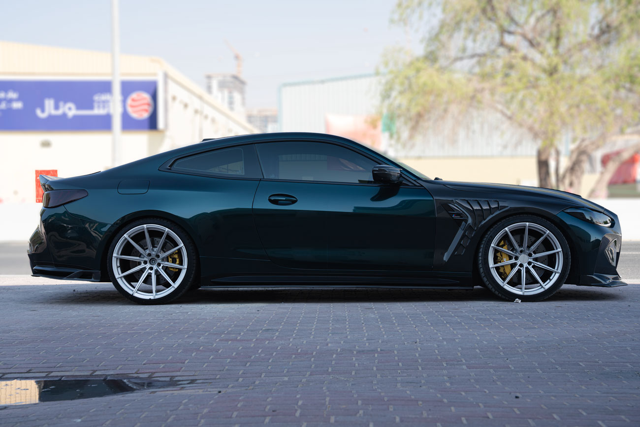 Foto 2 di Bmw M4 Competition Coupe - Isle of Man Green Metallic 2022