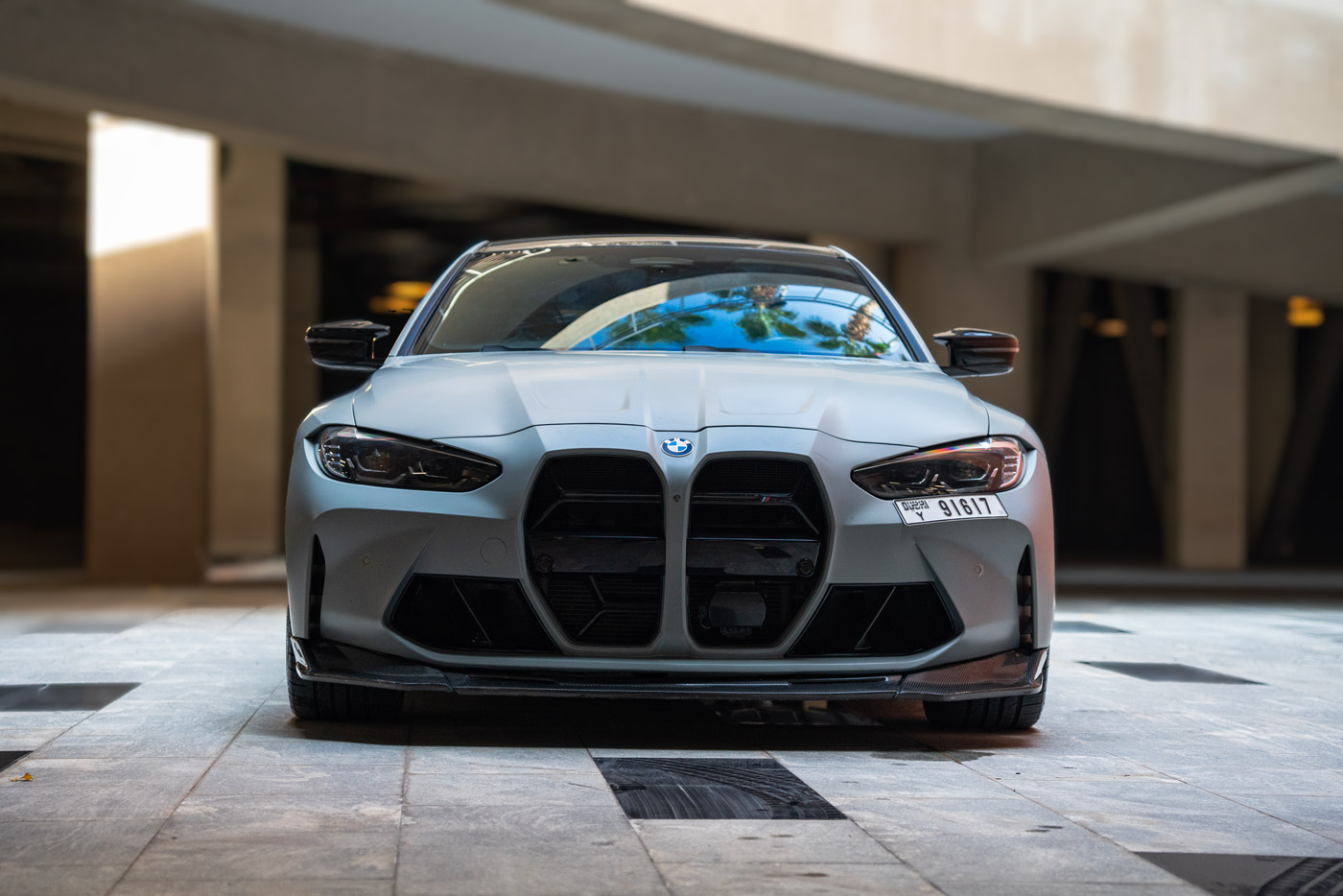 صورة 3 لـ Bmw M4 Competition xDrive Coupe - Frozen Pure Grey Metallic 2025