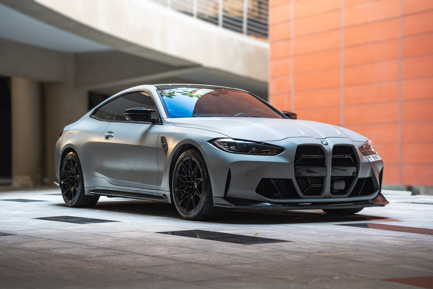 صورة 1 لـ Bmw M4 Competition xDrive Coupe - Frozen Pure Grey Metallic 2025