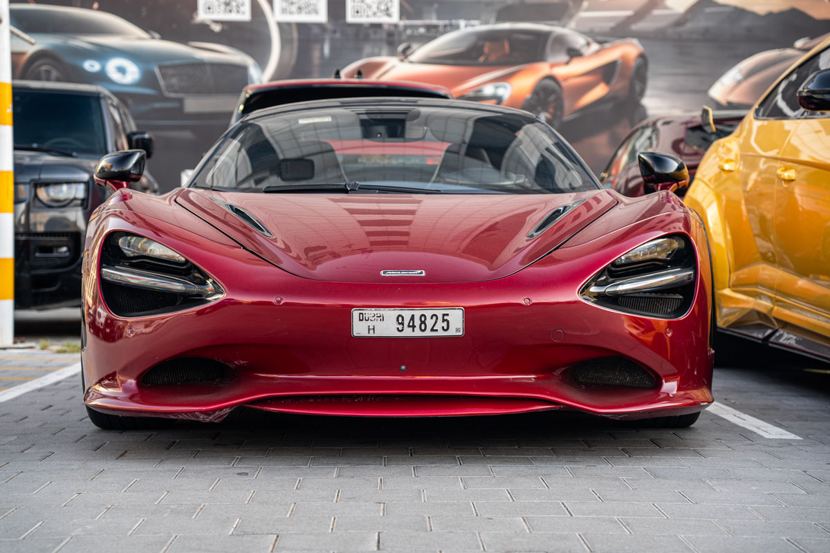 McLaren 750s Red 2024 photo 2