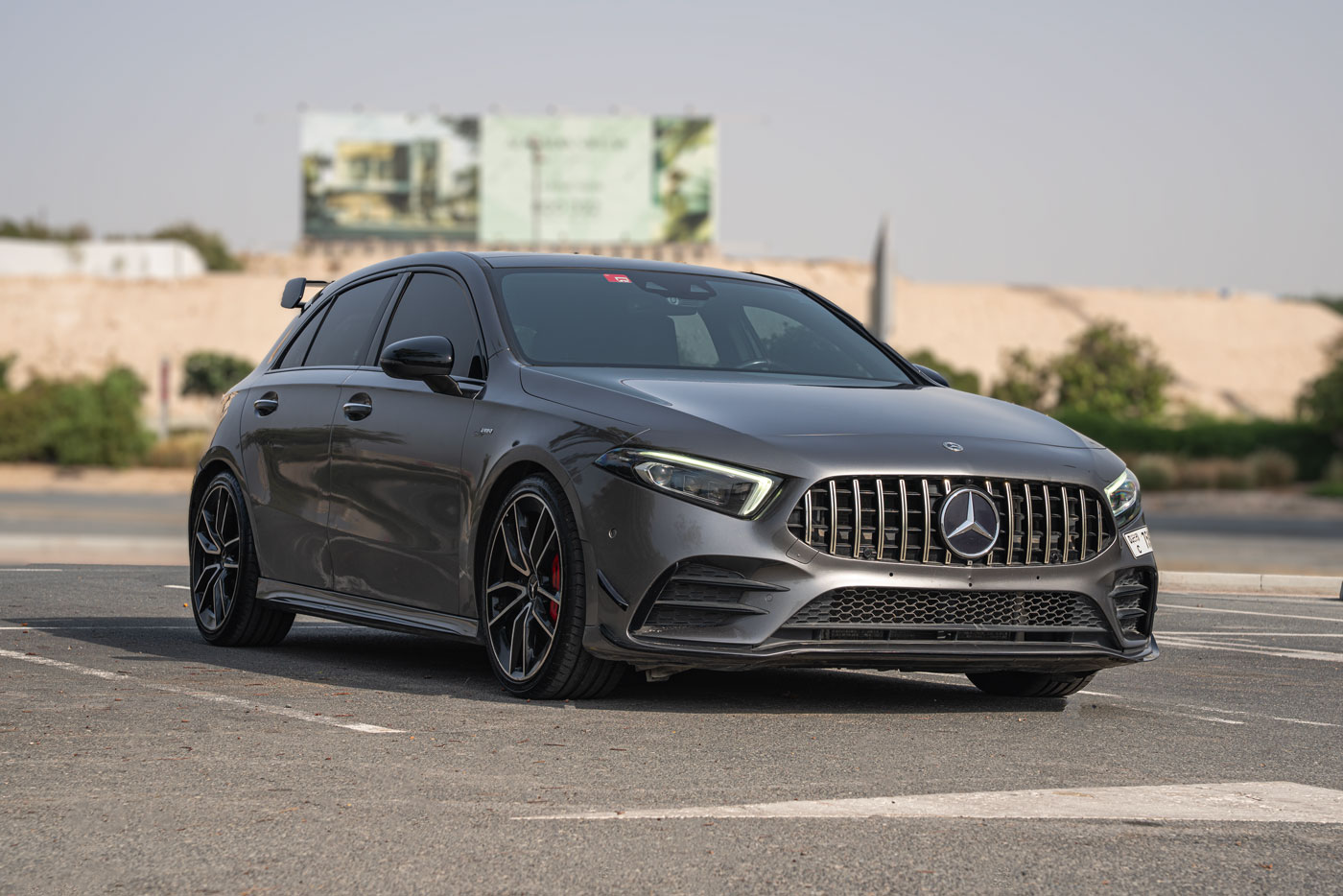 Bild 1 på Mercedes A-Klass A35 AMG - Graphite Grey Metallic 2024