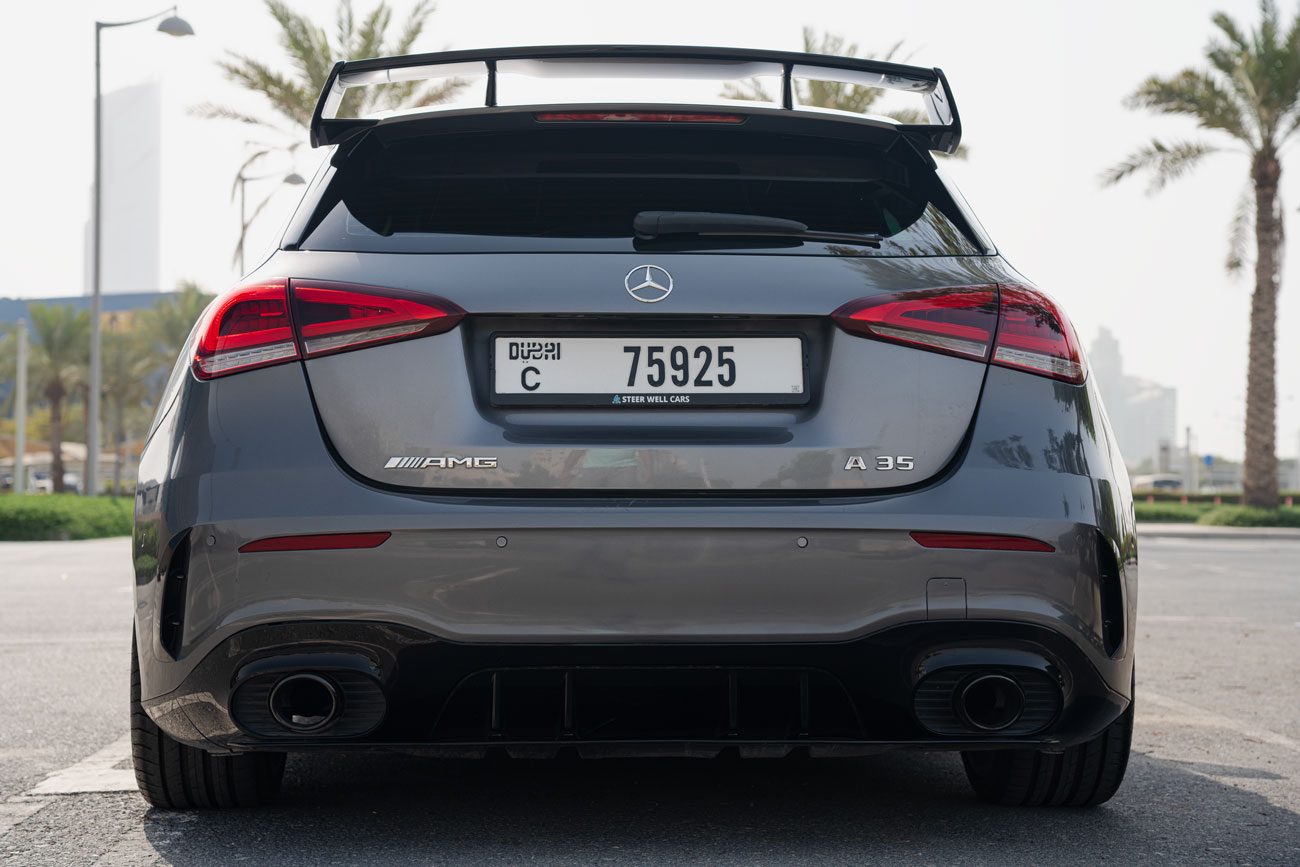 Bild 7 på Mercedes A-Klass A35 AMG - Graphite Grey Metallic 2024