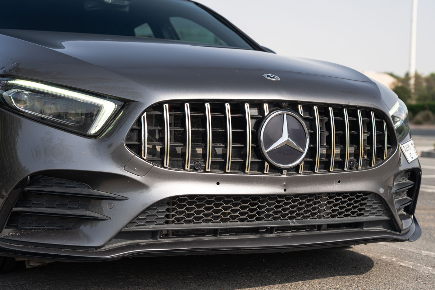 Bild 5 på Mercedes A-Klass A35 AMG - Graphite Grey Metallic 2024