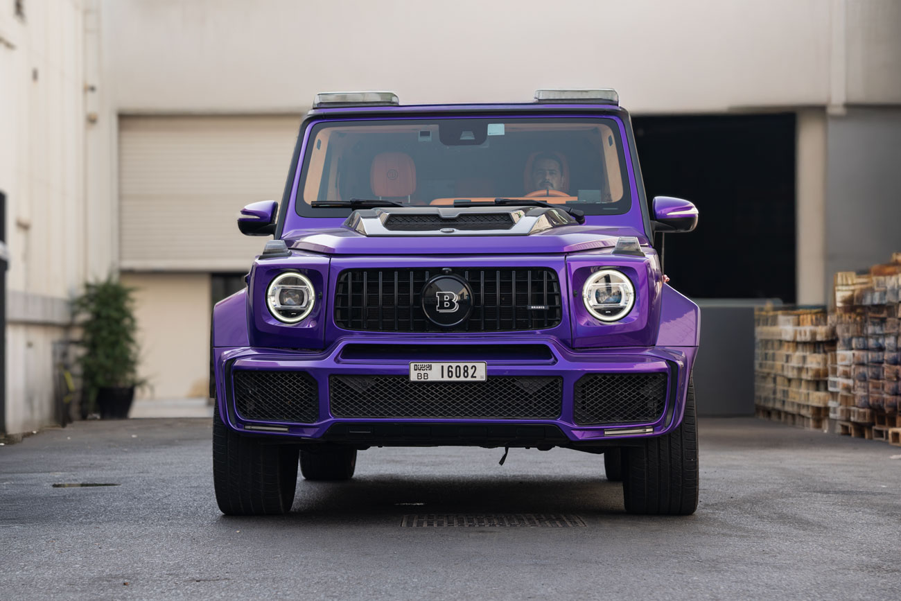 Mercedes G级 63 AMG Purple 2024 照片 2