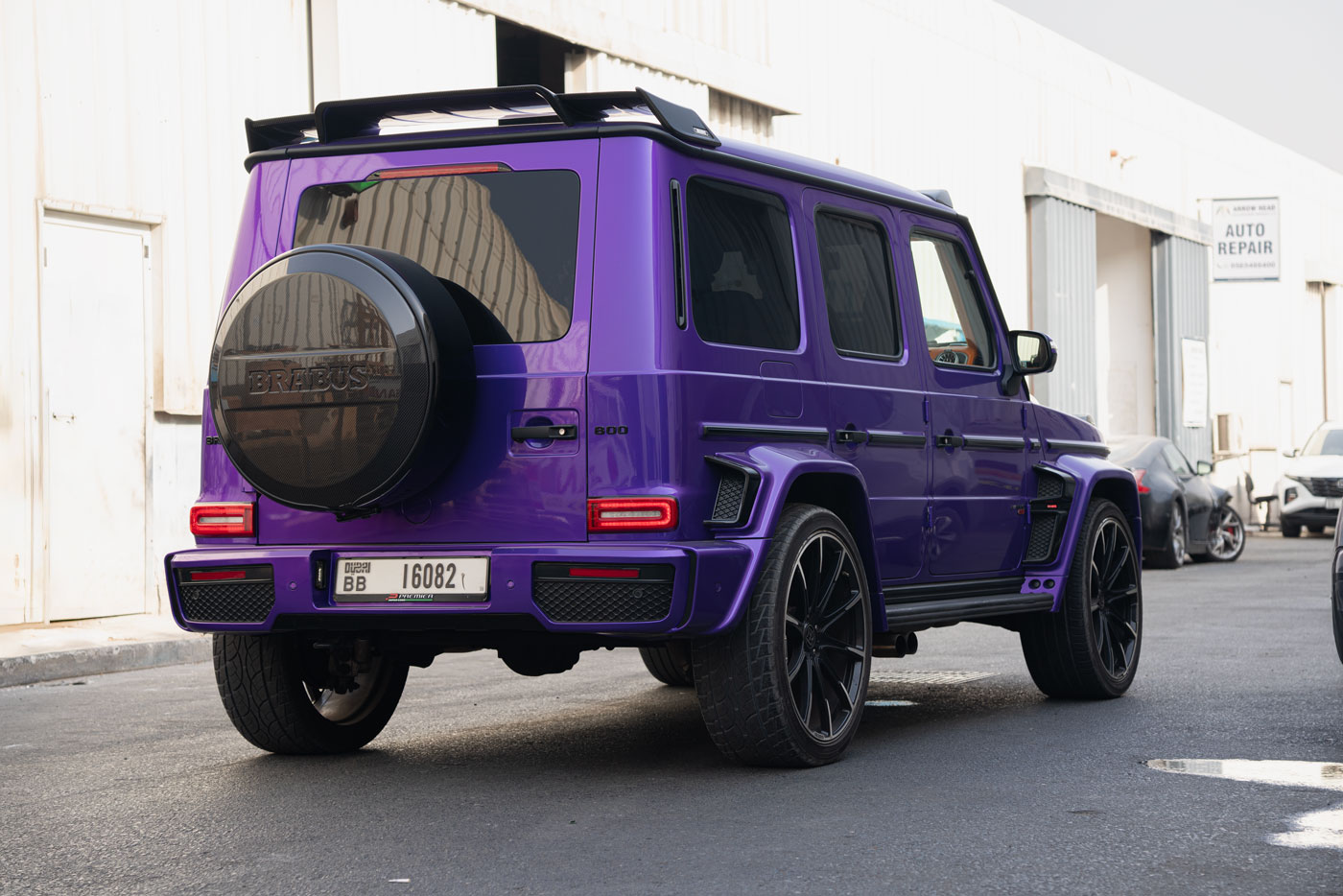 Mercedes G级 63 AMG Purple 2024 照片 5