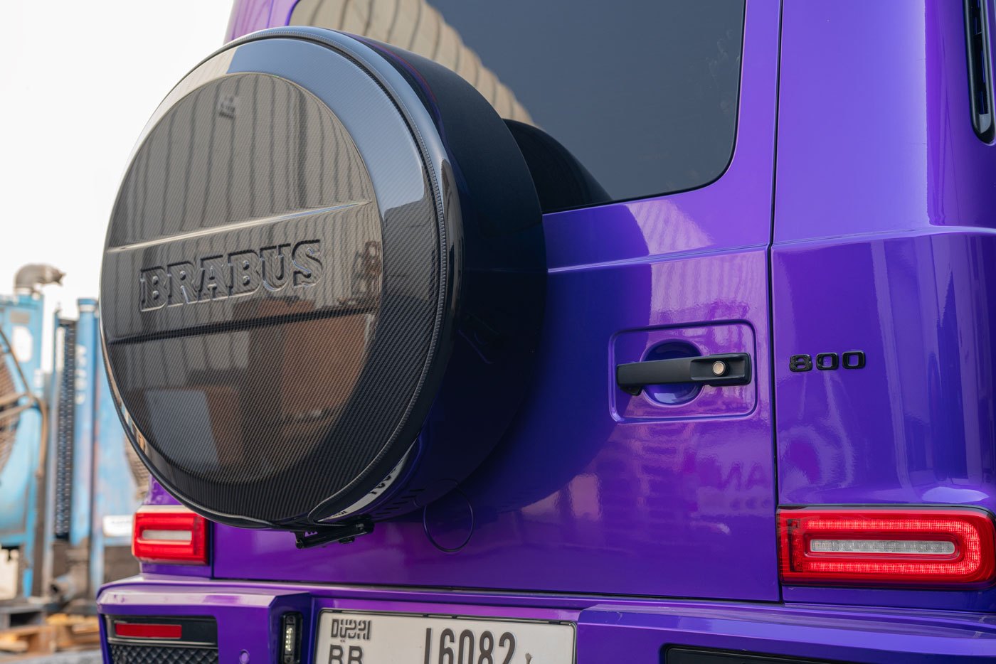 Mercedes G级 63 AMG Purple 2024 照片 4