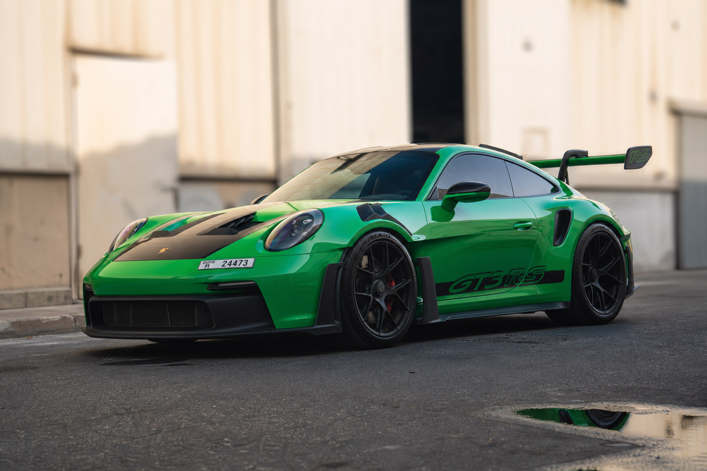 Porsche 911 GT3 RS - Python Green 2025 photo 1