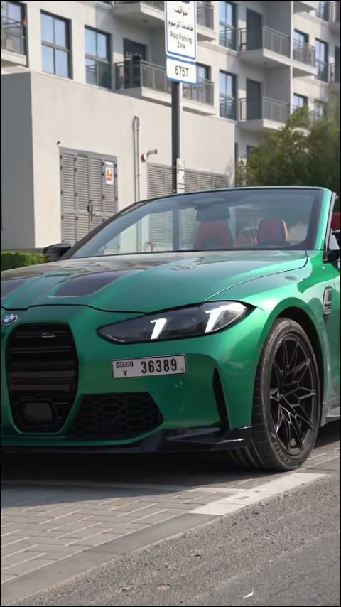 Bmw M4 Competition xDrive Convertible - Isle of Man Green Metallic 2024