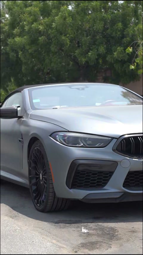 BMW M8 Competition Convertible 2023 (Frozen Pure Grey Metallic)